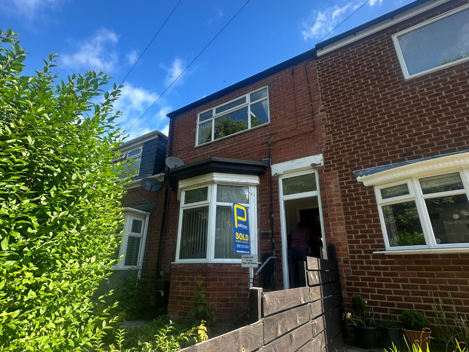 Gladstone Terrace — pre-refurb, step 1