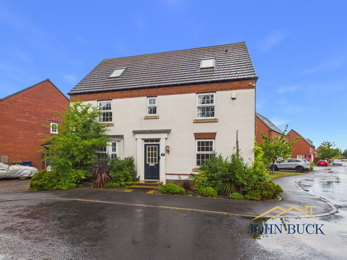 Six-bedroom home sold by John Buck Estates on Edale Close